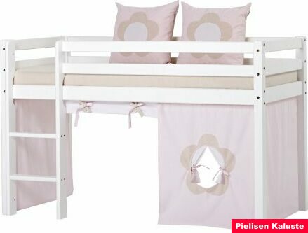 Hoppekids Verhot, sopivat puolikorkeaan parvisänkyyn 70x160cm Fairytale Flower