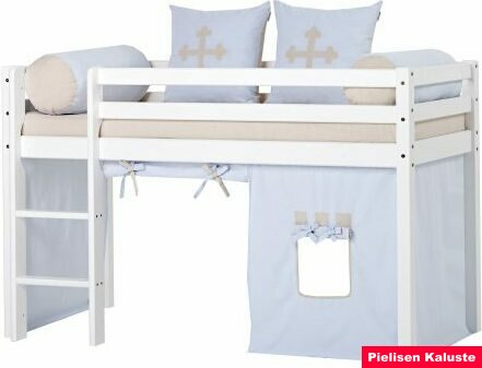 Hoppekids Verhot, sopivat puolikorkeaan parvisänkyyn 70x160cm Fairytale Knight