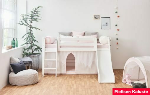 Hoppekids Verhot, sopivat puolikorkeaan parvisänkyyn 70x160cm Winter Wonderland