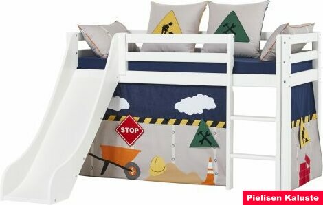 Hoppekids Verhot, sopivat puolikorkeaan parvisänkyyn 70x160cm Construction