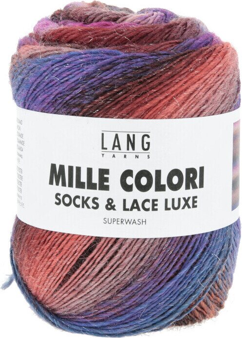 Lang Yarns Mille Colori Socks & Lace Luxe 219 braun