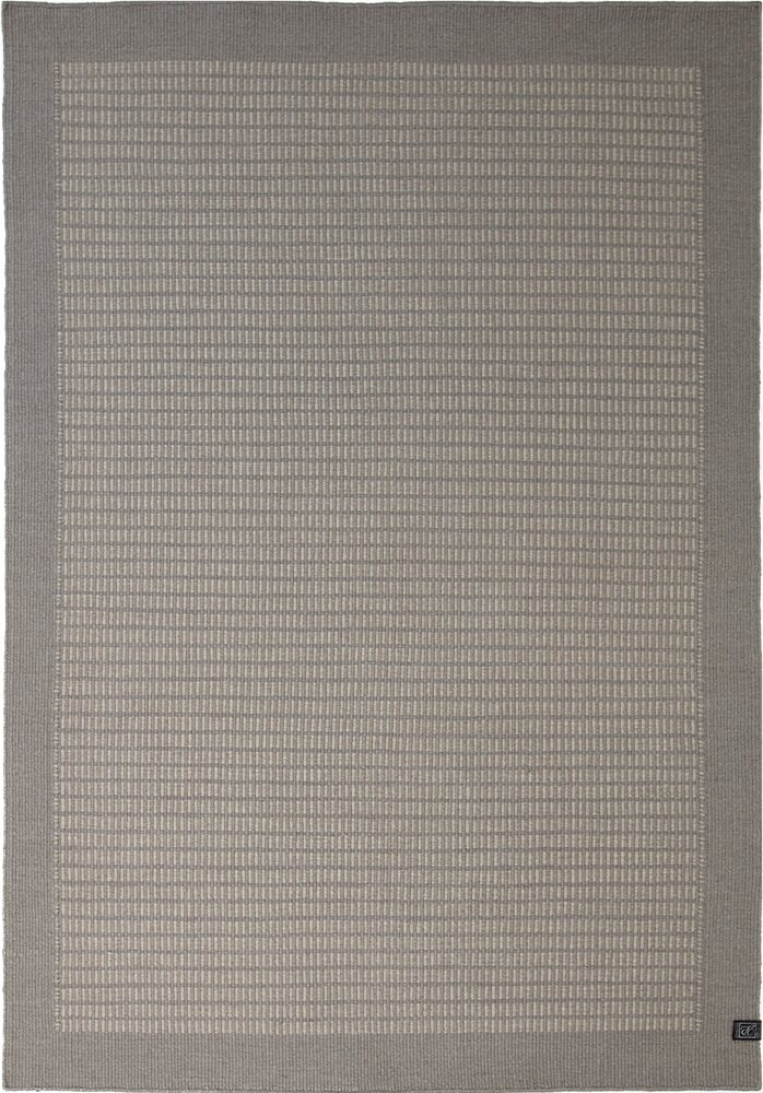 Polytuft Luxor 170x240cm Grå-Ljusgrå