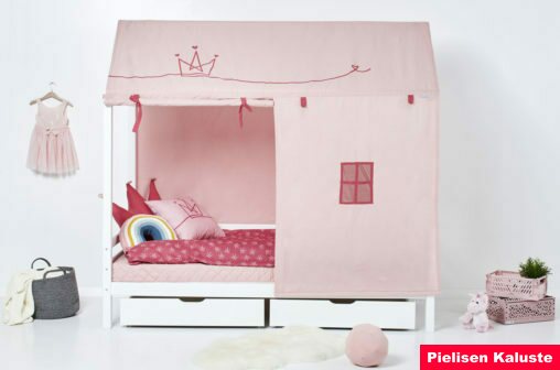 Hoppekids kattoverhot 70x160cm talosänkyyn Princess