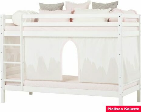 Hoppekids Verhot 90x200cm kerrossänkyyn o puolikorkeaan parvisänkyyn Winter Wonderland