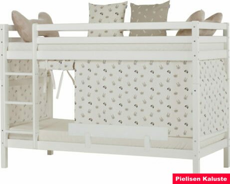 Hoppekids Verhot 90x200cm kerrossänkyyn o puolikorkeaan parvisänkyyn Pets Pristine