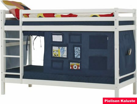 Hoppekids Verhot 90x200cm kerrossänkyyn o puolikorkeaan parvisänkyyn Creator Orion Blue