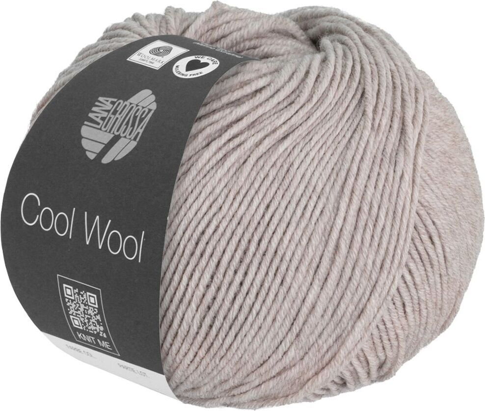 Lana Grossa Cool Wool 1426 Graubeige meliert