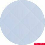 Hoppekids Vaahtomuovipatja 9x90x200cm Tikattu patjanpäällinen Cerulean sininen