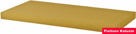 Hoppekids Vaahtomuovipatja 9x90x200cm Tikattu päällinen Autumn Yellow