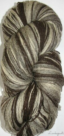 Aade Lõng Vironvilla 8/2 vyyhti monivärinen Lamb n. 230g