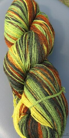 Aade Lõng Vironvilla 8/2 vyyhti monivärinen Fall n. 220g