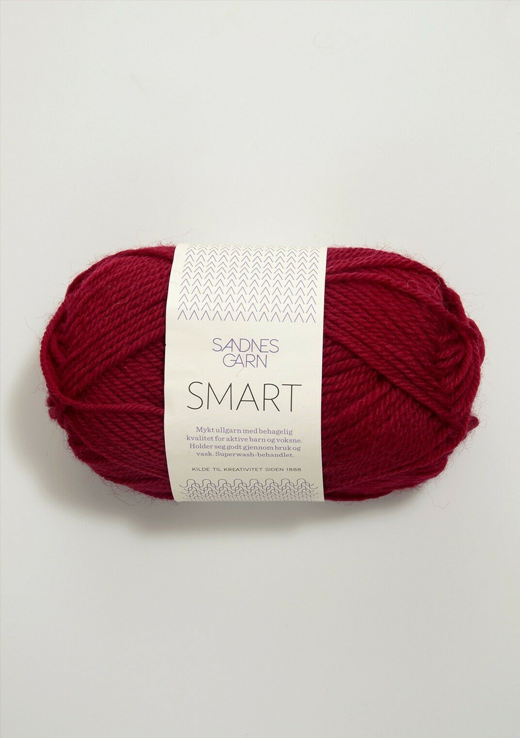 Sandnes Garn Smart 4065 Viininpunainen