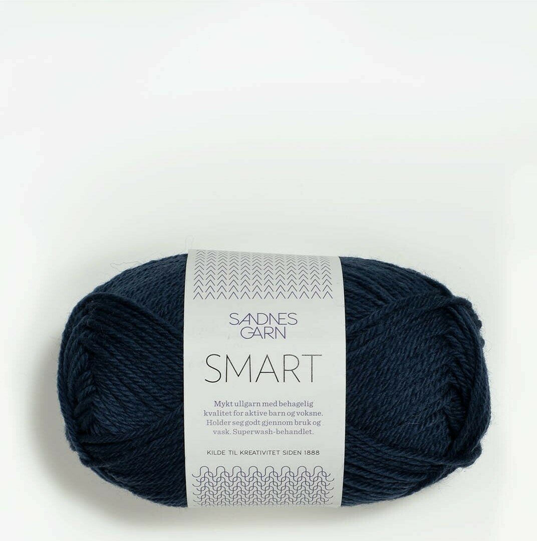 Sandnes Garn Smart 6062 Tummansininen