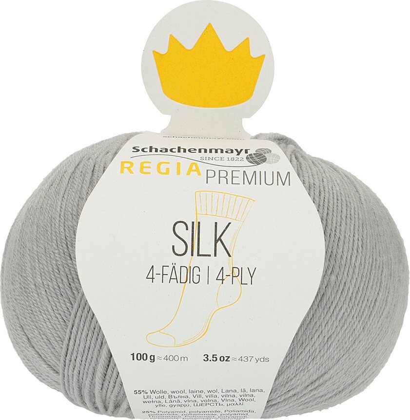 Regia Premium Silk 51 vaalean harmaa