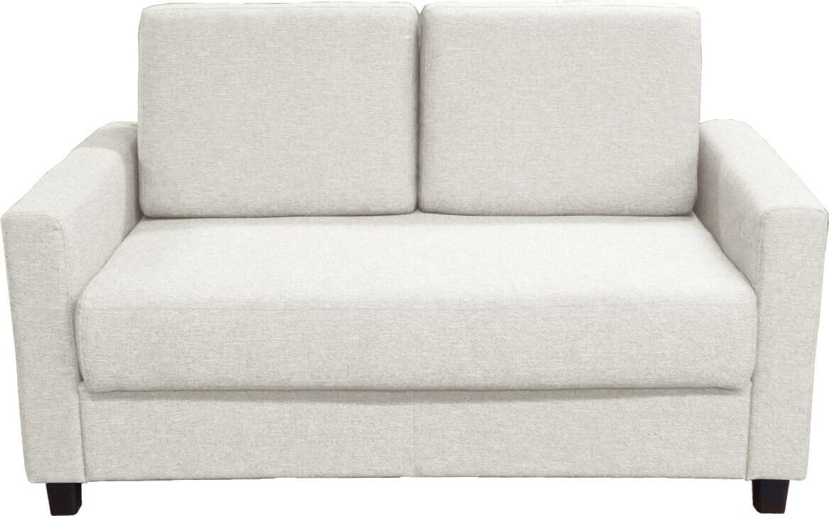 Huonekalukeidas-mallisto Lepo 120 vuodesohva kangasverhoilulla 982 Vaalea