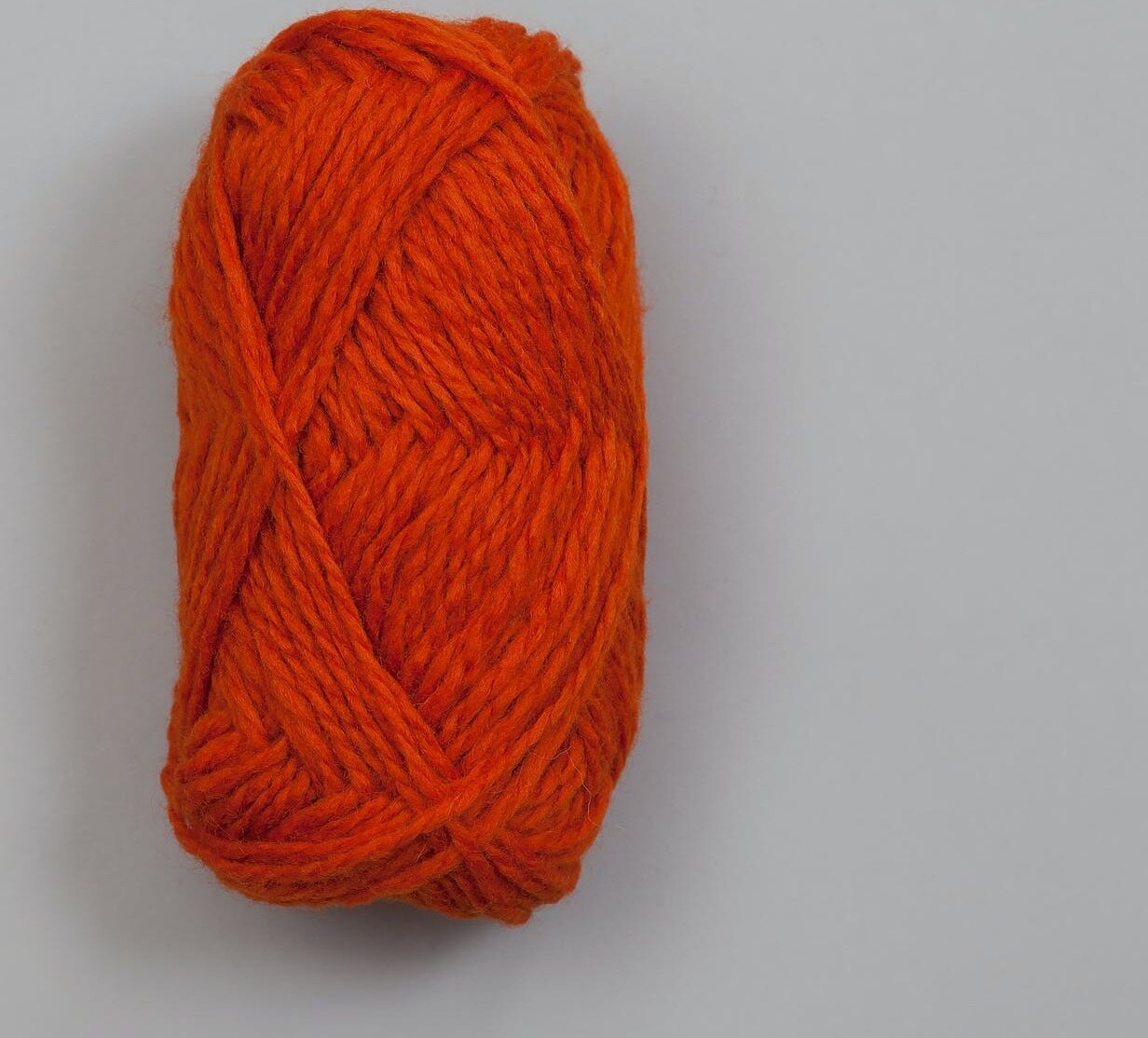 Rauma Garn Vams 61 Mørk oransje