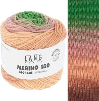 Lang Yarns Merino 150 Dégradé 03 terracotta