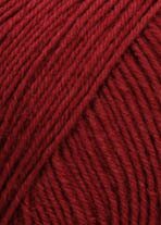 Lang Yarns Super Soxx 6-ply 61 tumma punainen