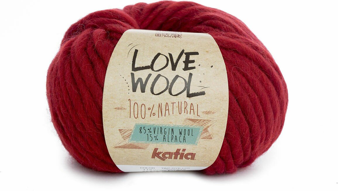 Katia Love Wool 115 red