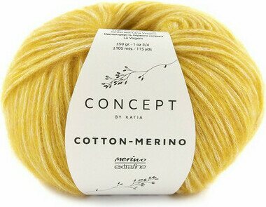 Katia Cotton-Merino 135 yellow
