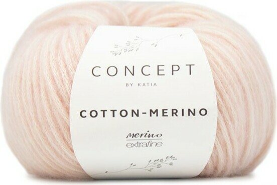 Katia Cotton-Merino 103 Very light rose