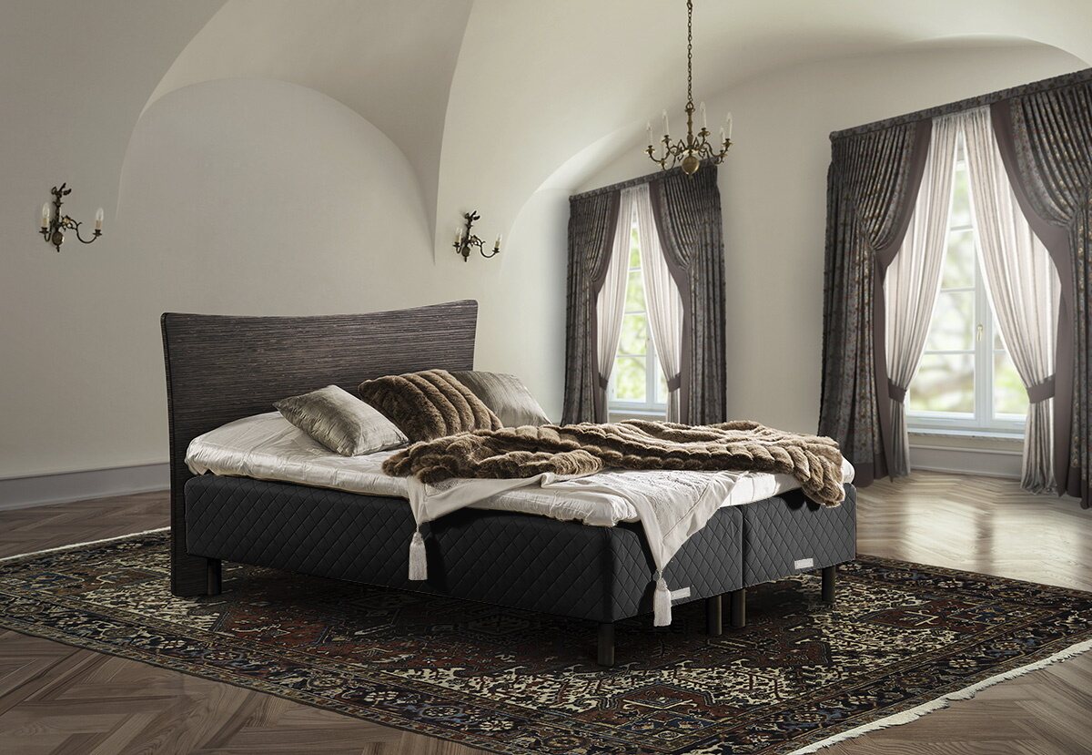 Uneni FAMILY GOLD parisänkypaketti 180x200cm. Husky musta 1