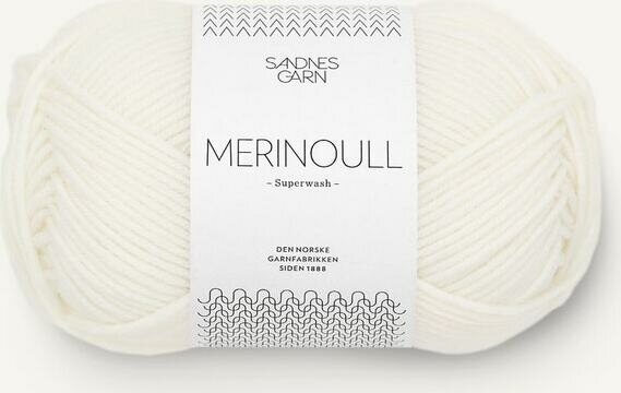 Sandnes Garn Merinoull 1001 valkoinen