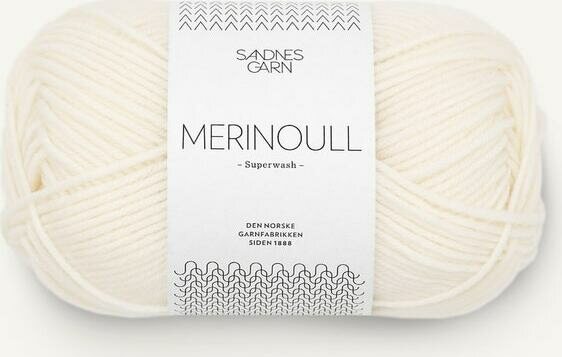 Sandnes Garn Merinoull 1002 luonnonvalkoinen