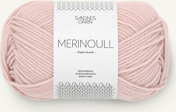Sandnes Garn Merinoull 3511 puuteriroosa
