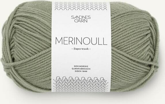Sandnes Garn Merinoull 8521 vaalea vihreä