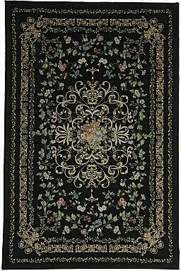 Avela matto 68x120cm Musta