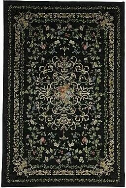 Avela keskilattiamatto 160x230cm Musta