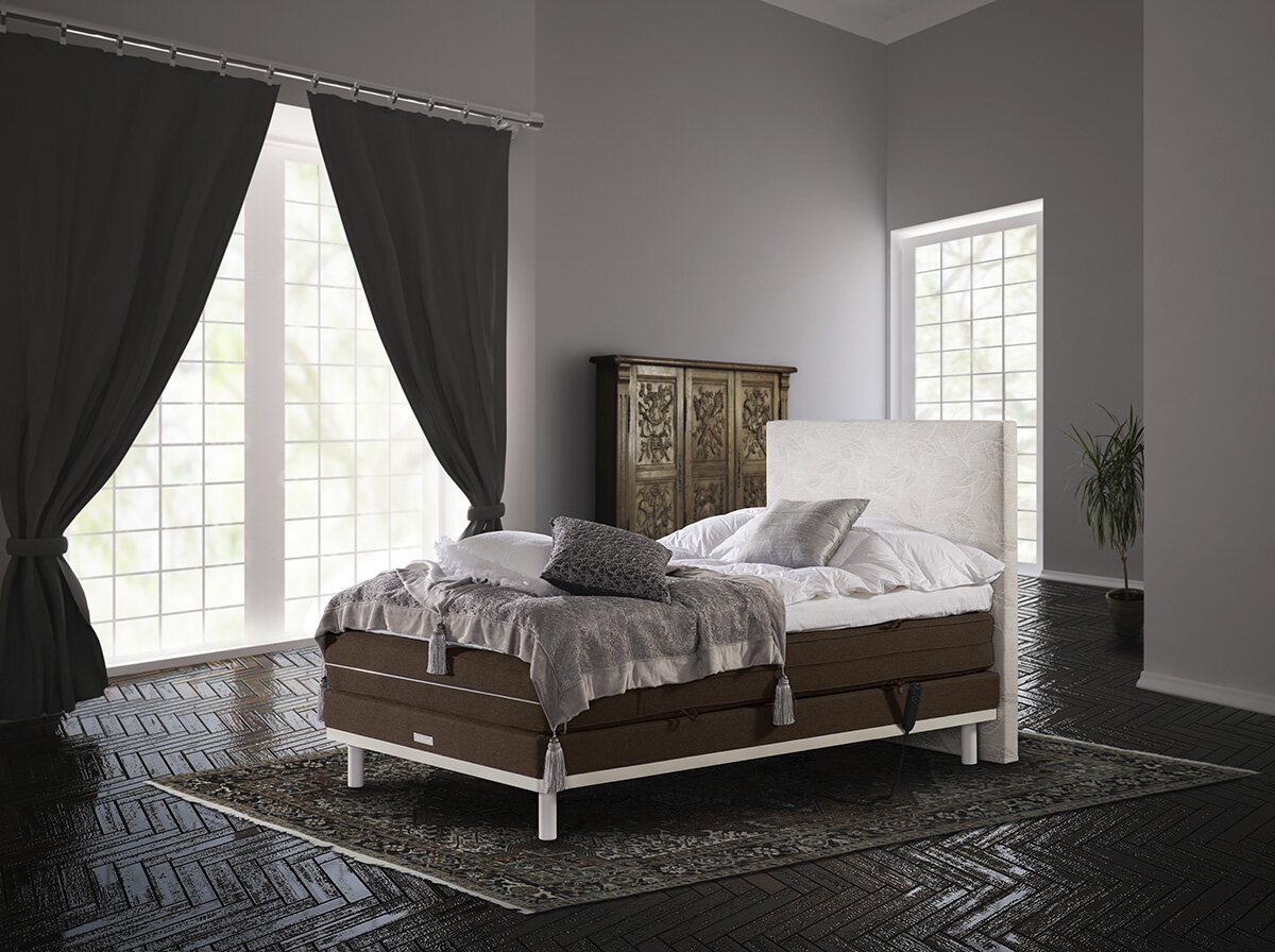 Uneni Diamond - moottorisänky 80x200cm Annala Kehrä-Puuvilla 10 Ruskea