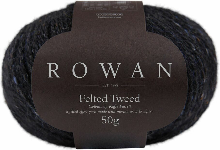 Rowan Felted Tweed 211 Black