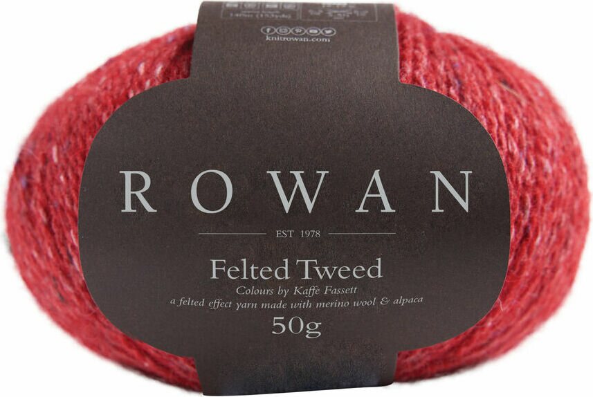 Rowan Felted Tweed 222 Scarlet