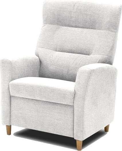 Huonekalukeidas-mallisto Luna sohvatuoli Oma Valkoinen