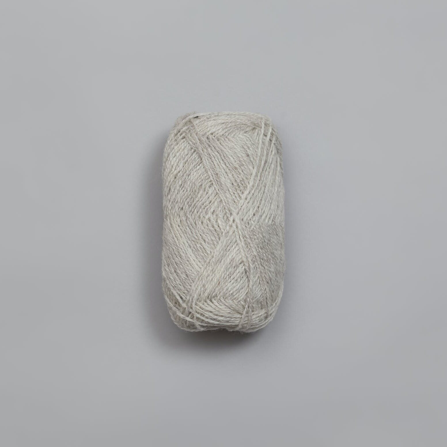 Rauma Garn Finull 403 Lys grå melert