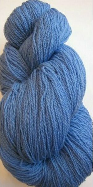 Aade Lõng Vironvilla 8/2 vyyhti yksivärinen Light Blue n. 210g