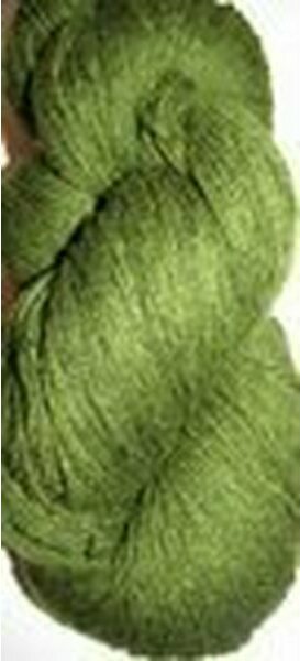 Aade Lõng Vironvilla 8/2 vyyhti yksivärinen Medium green n. 260g