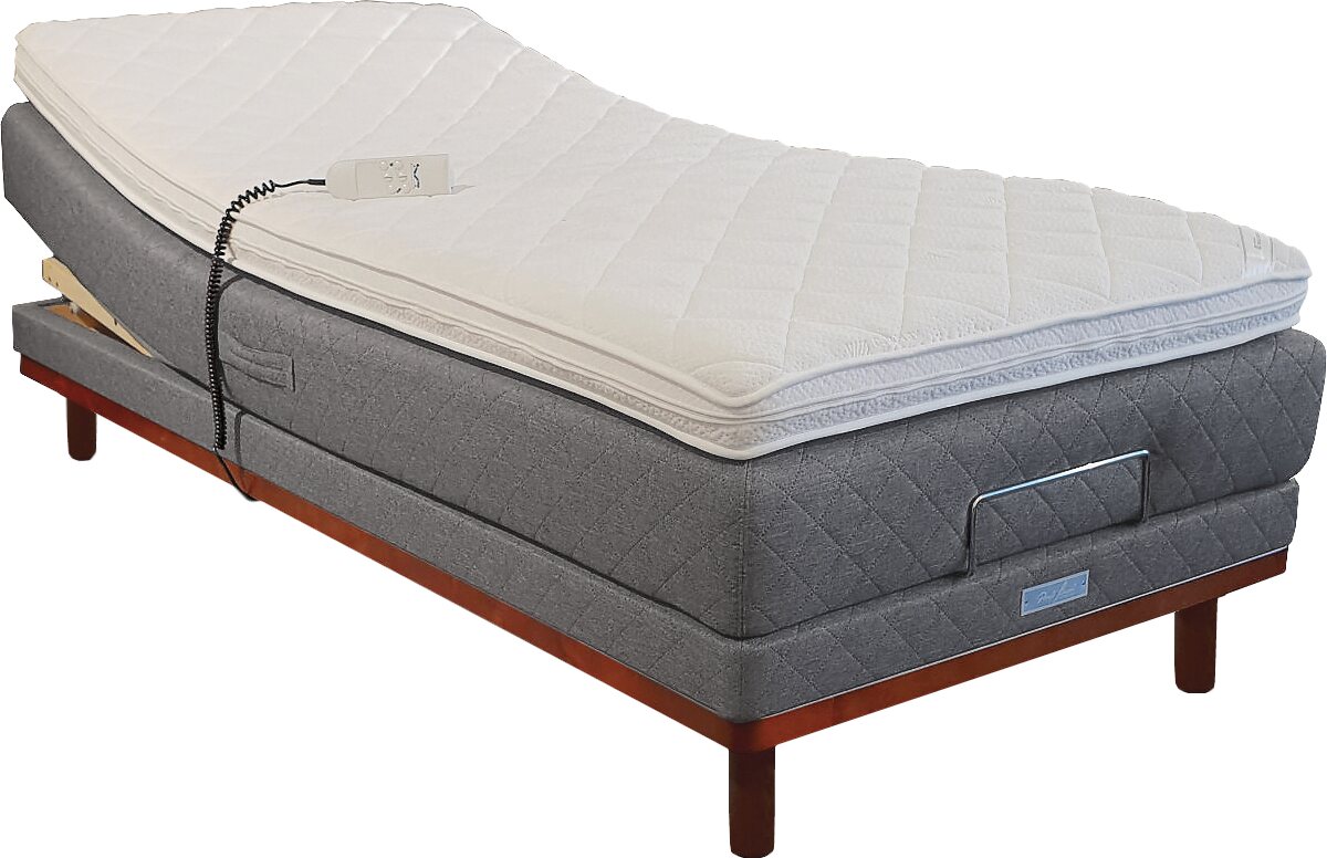 Uneni Family Gold- moottorisänky 80x200cm Husky harmaa 2