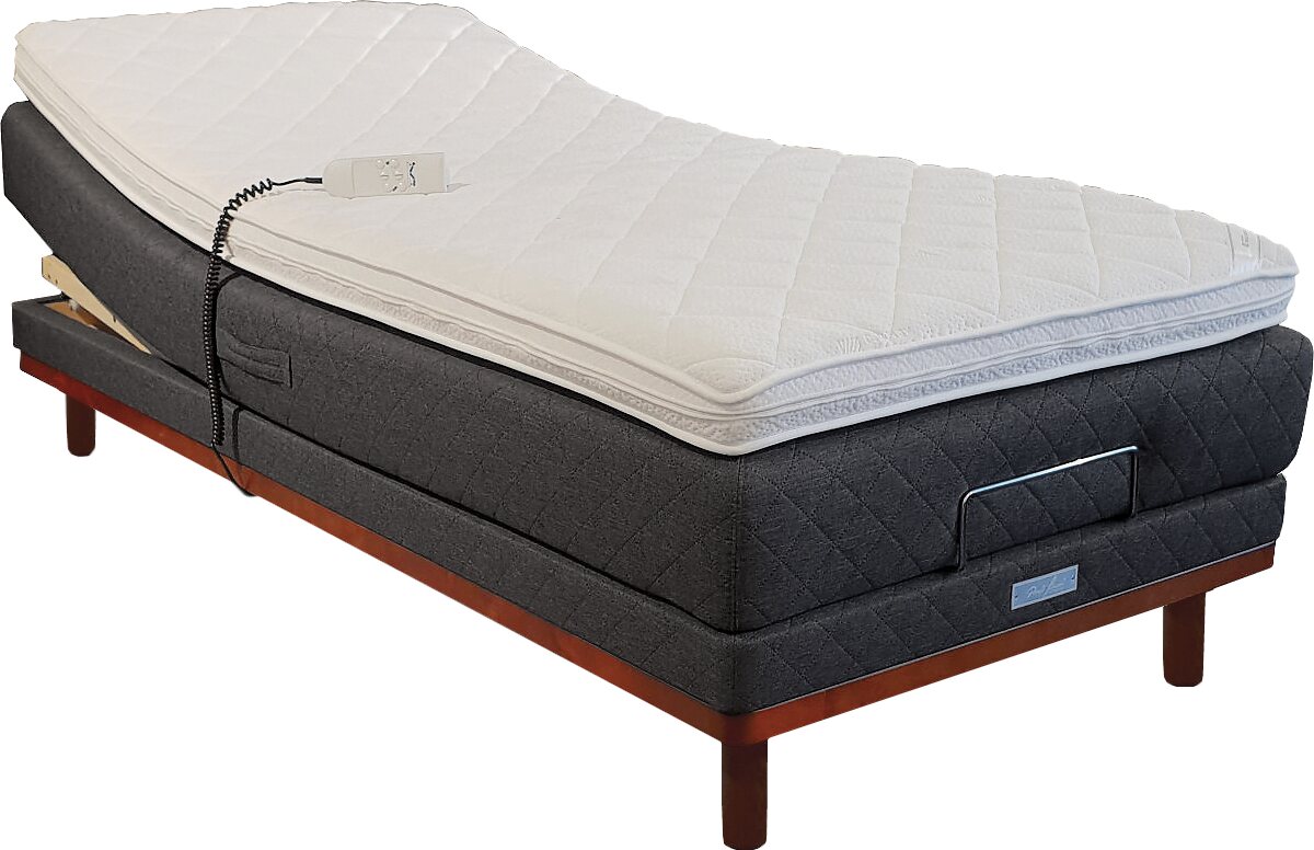 Uneni Family Gold- moottorisänky 80x200cm Husky musta 1