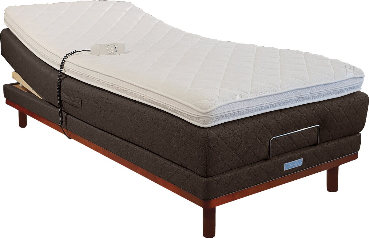 Uneni Family Gold- moottorisänky 90x200cm Husky tumma ruskea 7