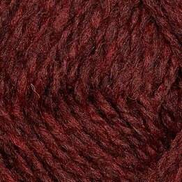 Rauma Garn Fivel 401 Rød melert