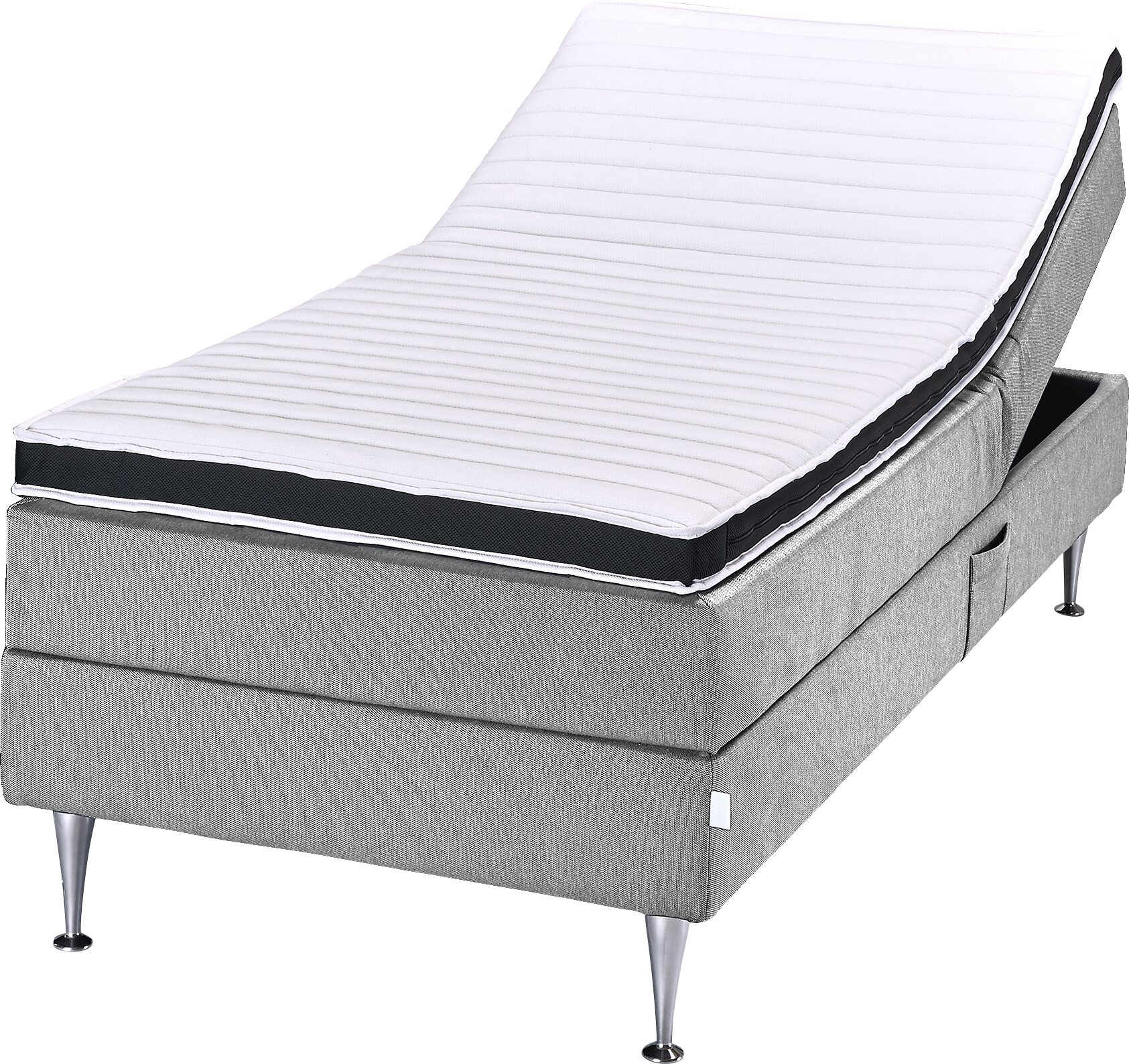 Talviunille Otso moottorisänky 90x200cm. Sijauspatjalla tai ilman. Silver