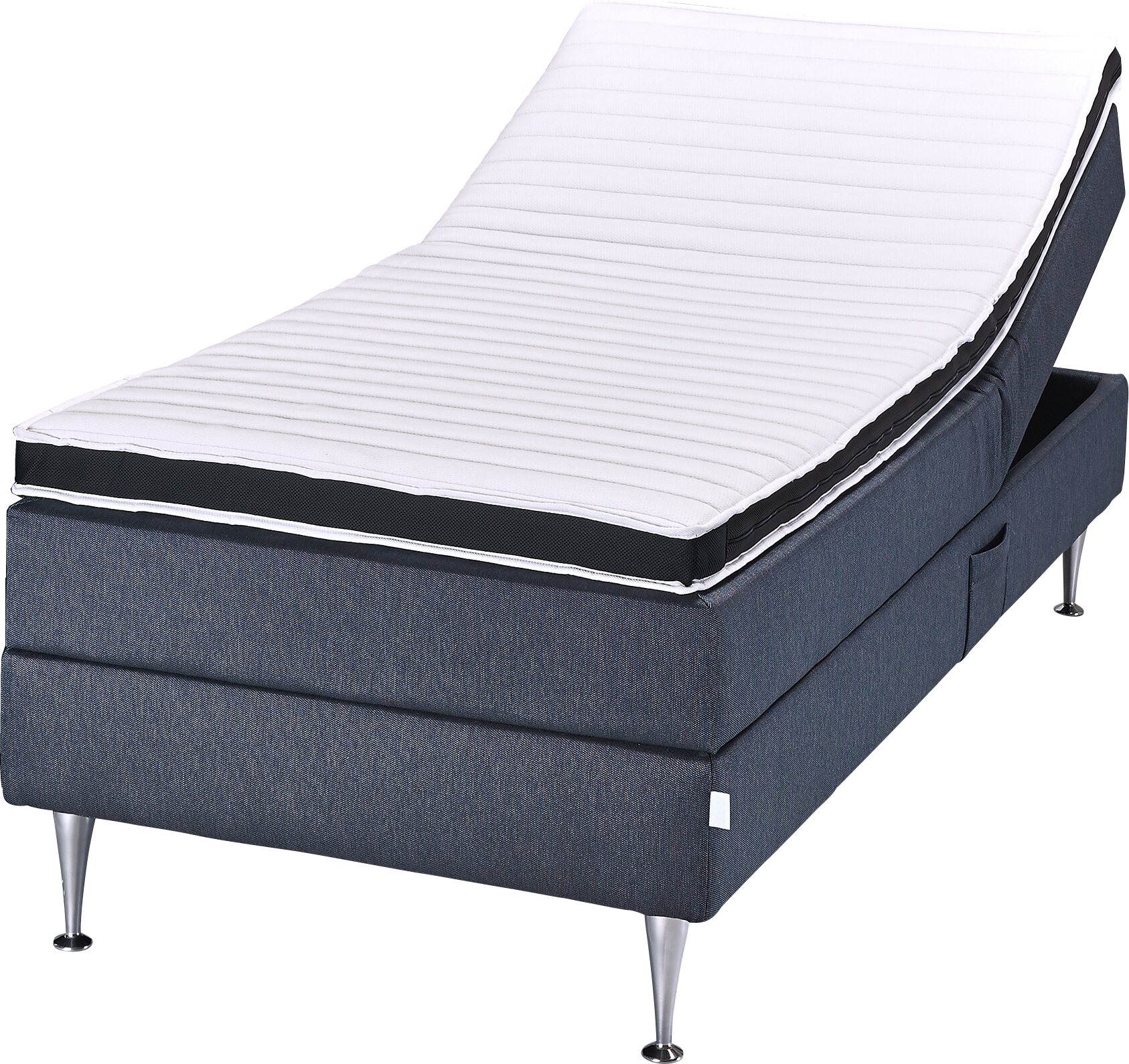 Talviunille Otso moottorisänky 90x200cm. Sijauspatjalla tai ilman. BlueSteel