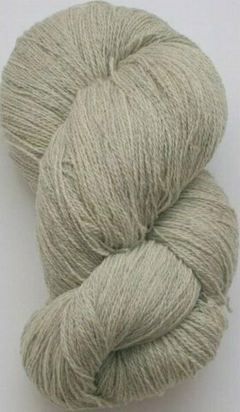 Aade Lõng Vironvilla 8/2 vyyhti yksivärinen Natural Light Grey n. 260g