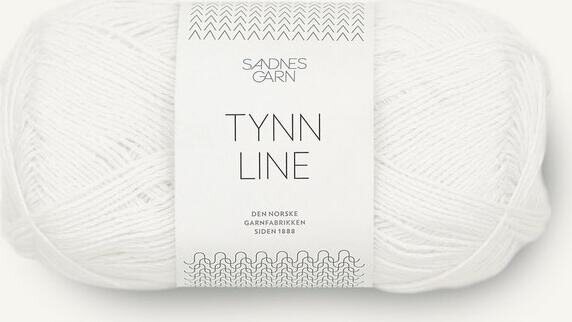 Sandnes Garn Tynn Line 1002 valkoinen