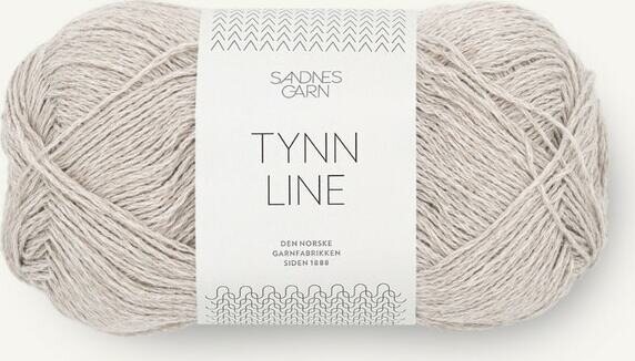 Sandnes Garn Tynn Line 3820 helmen harmaa