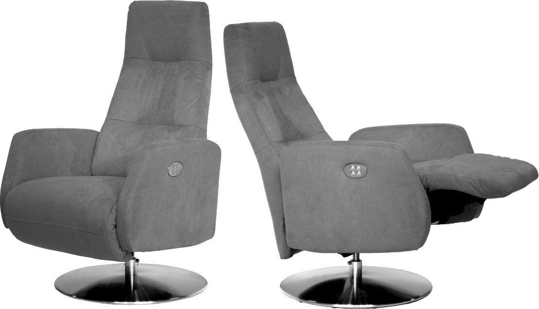 Huonekalukeidas-mallisto Chris, Slimline-Mekanismituoli. Sähkösäätöinen. Harmaa 816