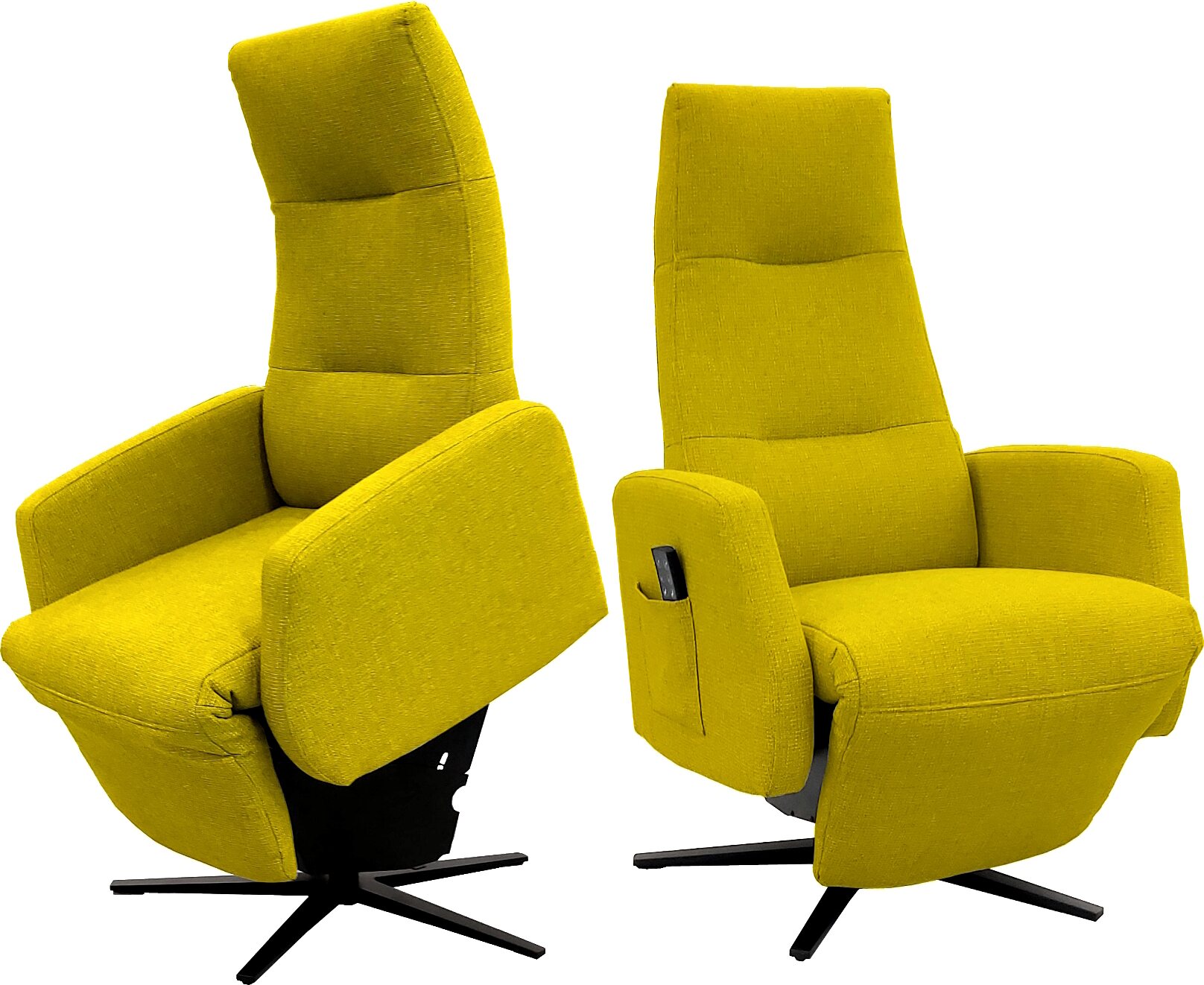 Huonekalukeidas-mallisto Park, Avustava Nostotuoli. Sähkösäätöinen. 025 Keltainen